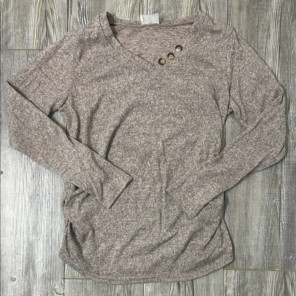 Sirenlily maternity small long sleeve top